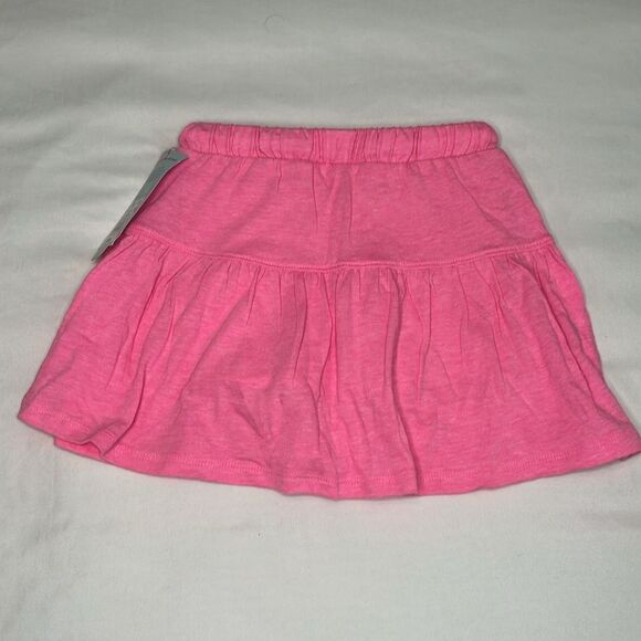 BUNDLE of 2 Cat & Jack Pink and Yellow Scooter Skirts with Shorts Size 4T - Picture 5 of 8